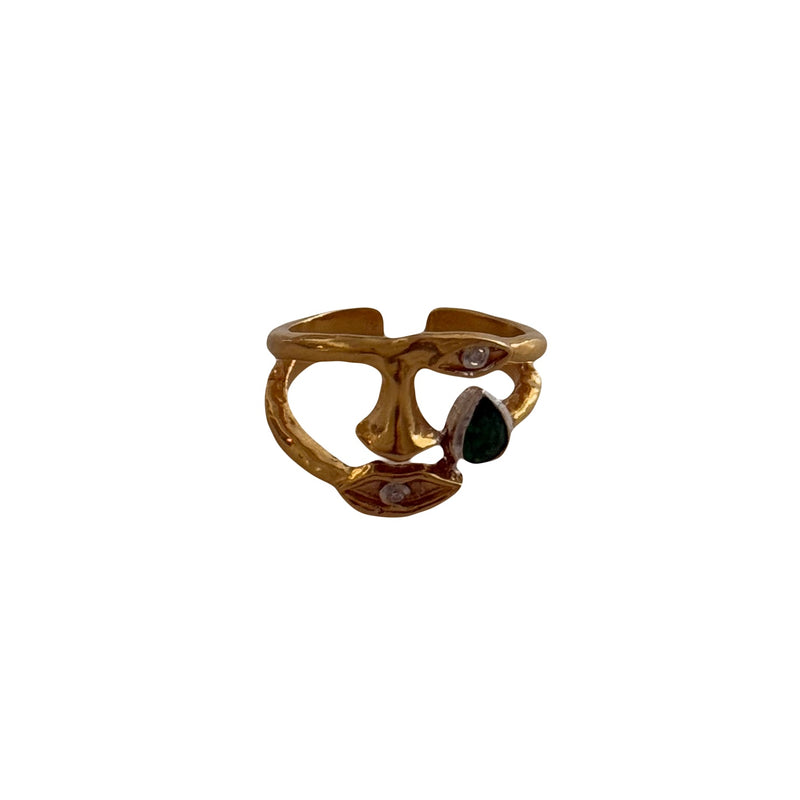 ANILLO FACE GOLD