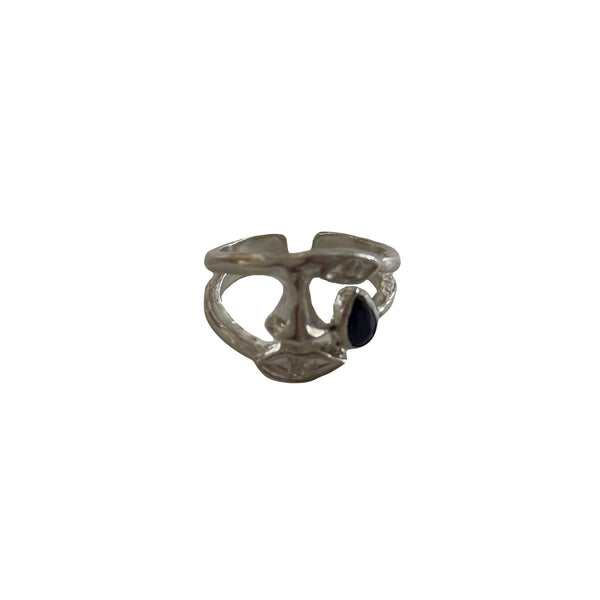 ANILLO FACE SILVER